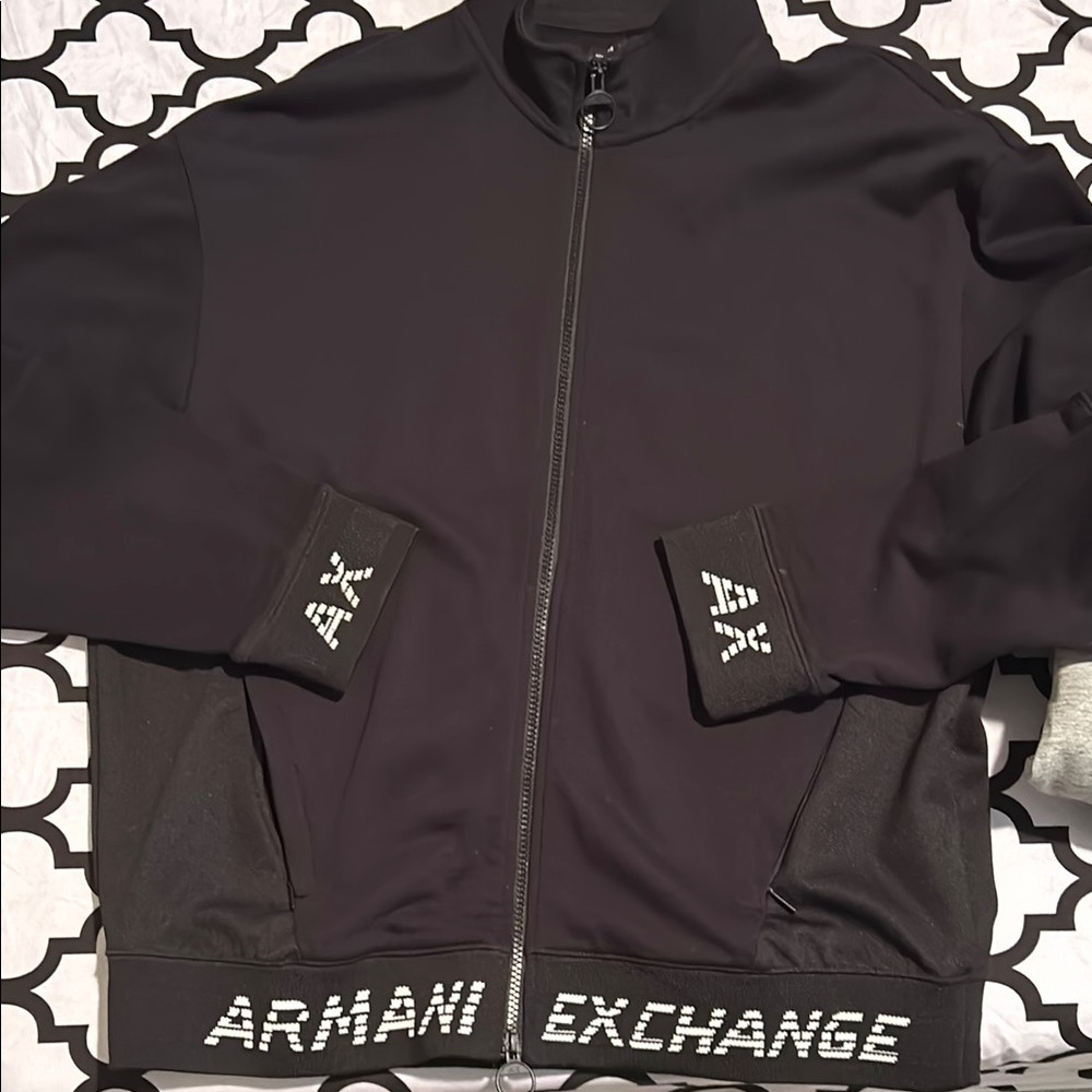 Armani Exchange Black Jacket for Men